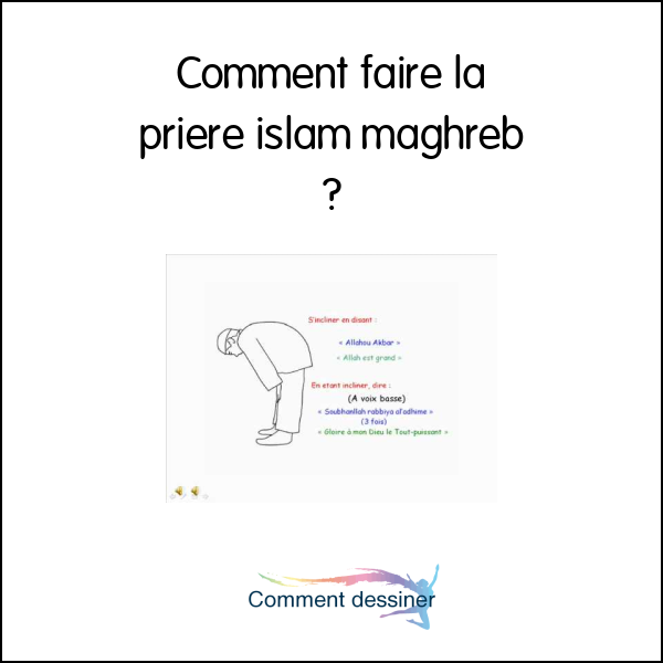 Comment faire la priere islam maghreb